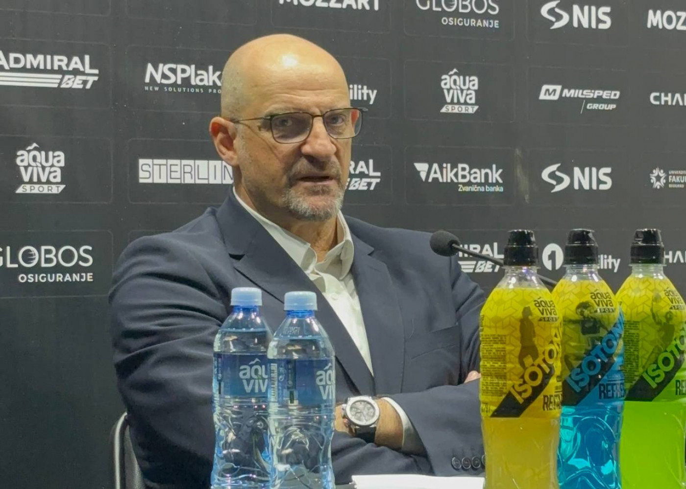 Zvezdan Mitrović zadovoljan posle poraza od Zvezde: "Želimo majstoricu"