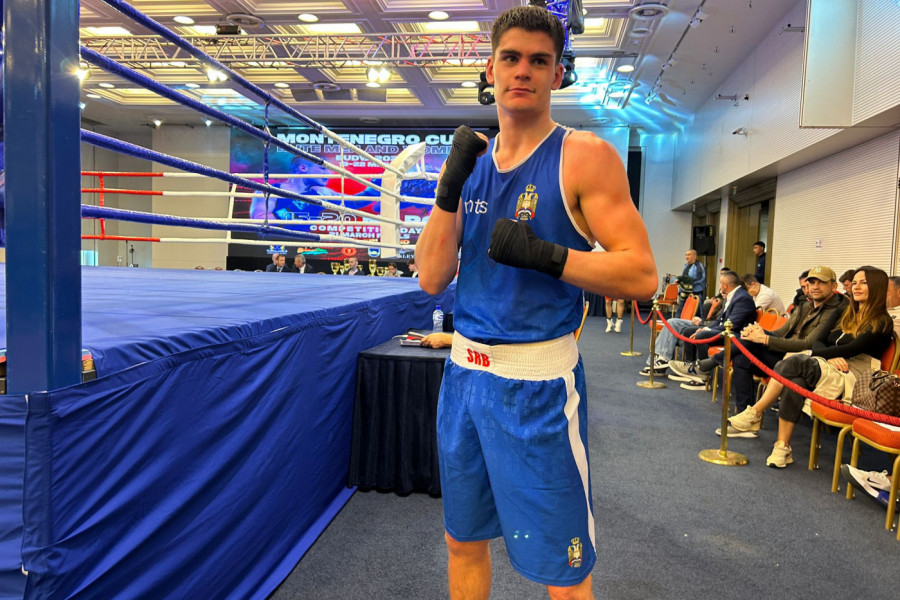 ŠESTA MEDALJA ZA SRBIJU U BUDVI: Filip Džida se plasirao u polufinale „Montenegro kupa“ pobedom nad Ukrajincem Danilom Lozanom
