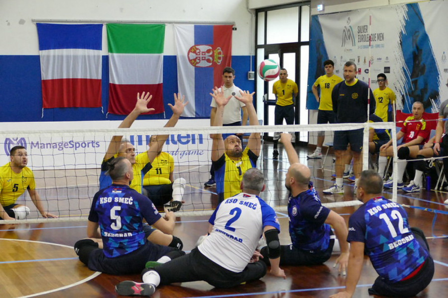 NIŽE DOBRE REZULTATE: Klub sedeće odbojke „SMEČ“ nastavlja put ka vrhu Evrope