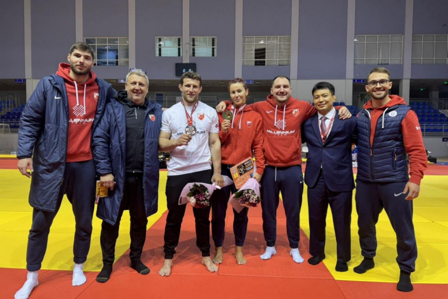 ZVEZDAŠI ZASIJALI U TBILISIJU: Crveno-beli džudisti iskovali tri medalje