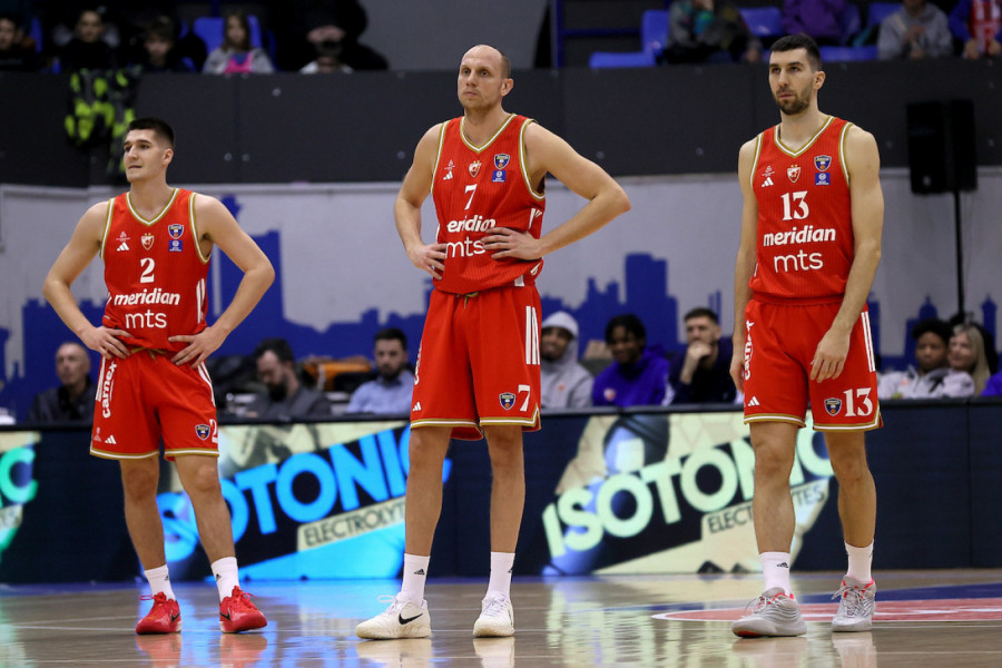 KATASTROFA ZA ZVEZDU! Plej-of ABA lige samo što nije, a ova vest OZBILJNO OTEŽAVA POSAO!