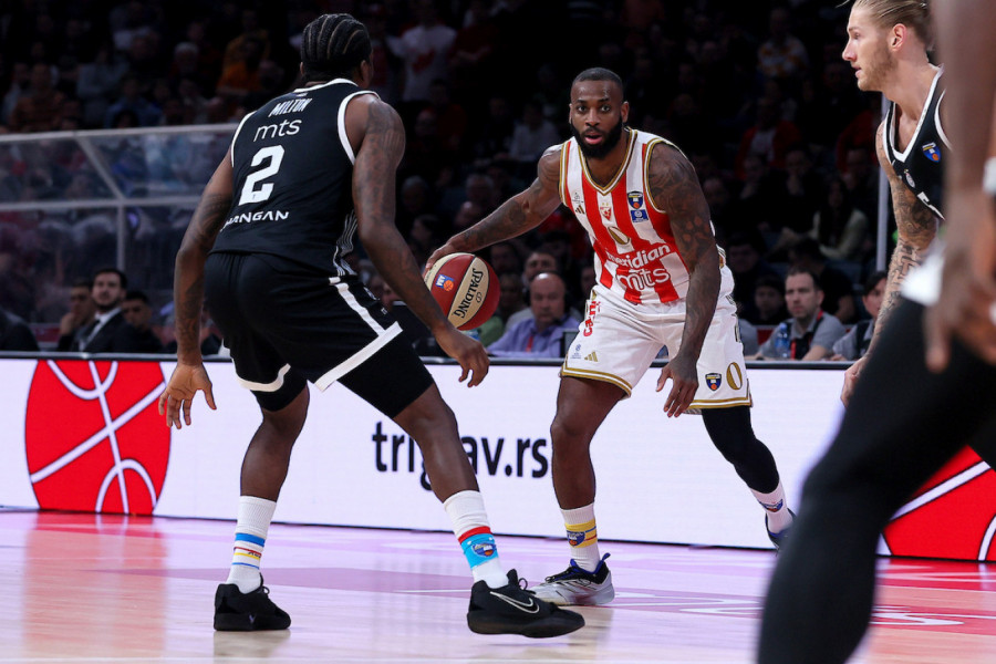 ODLIČNA KOŠARKA U BEOGRADU: Partizan vodi, Zvezda na posedu zaostatka!