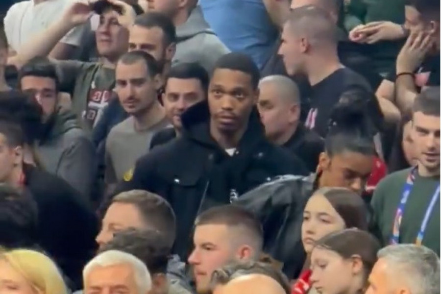 NBA ZVEZDA U ARENI: Ovacije za novog stanovnika Beograda (VIDEO)