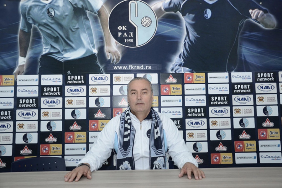 TRENER “GRAĐEVINARA” POSLE NOVE POBEDE ČVRSTO NA ZEMLJI: Rad sa pet zvezdica!