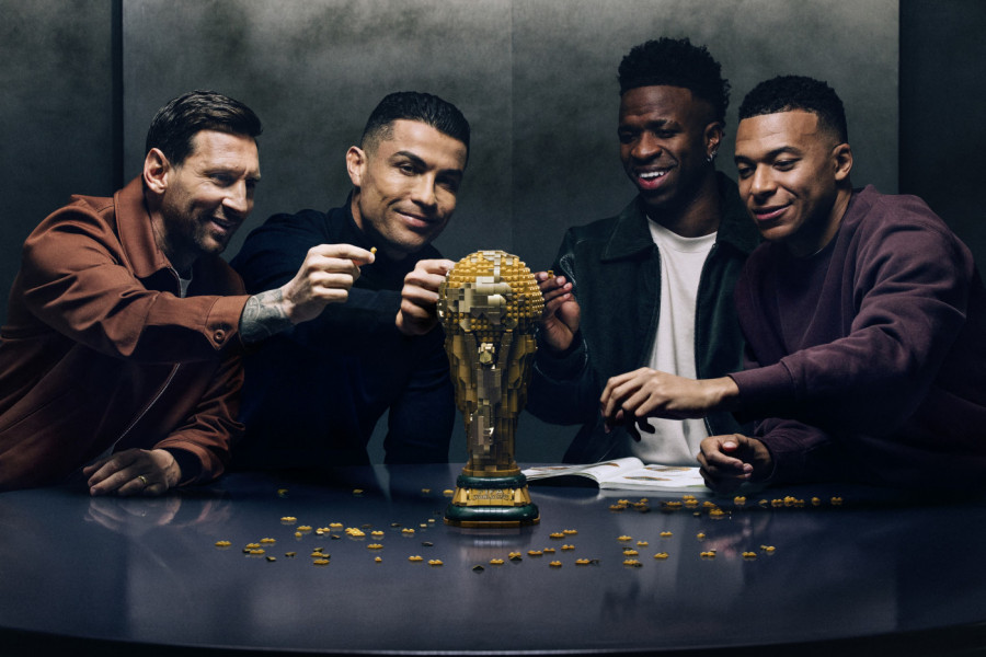 MESI, RONALDO, VINISIJUS ILI MBAPE: Procurelo ko je najviše zaradio od reklame za LEGO! (VIDEO)