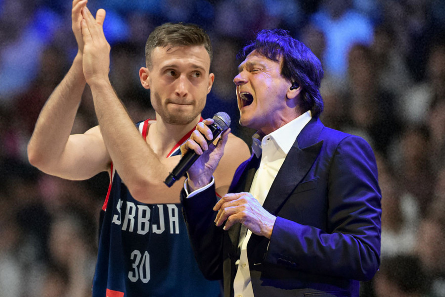 ČOLA PEVAO ALEKSI NA UVCE: Ovom pesmom je Zdravko oduševio košarkaša (VIDEO)