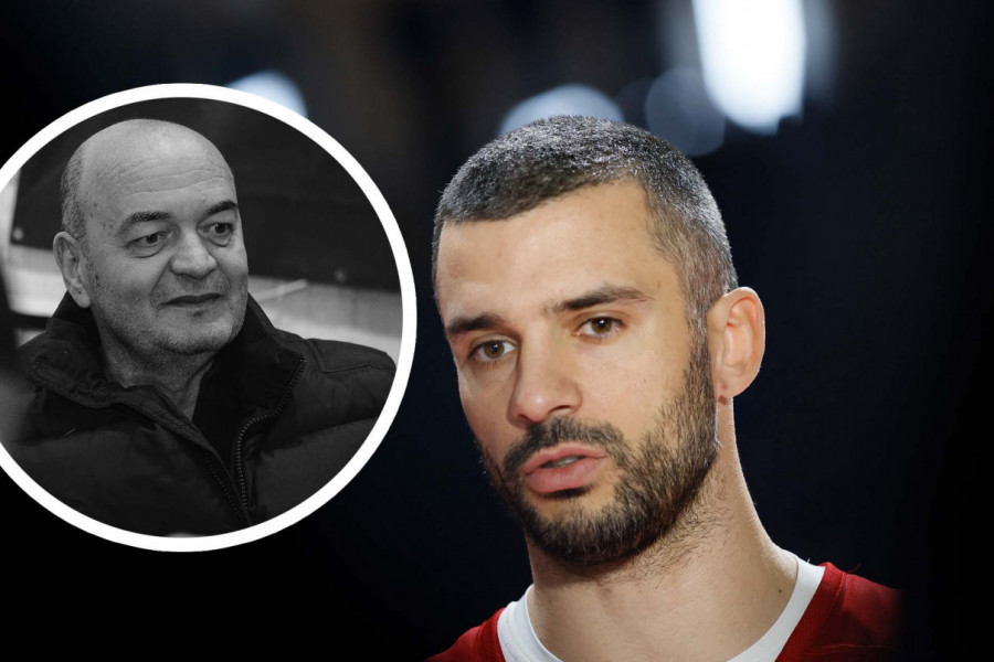 SMRT NE POZNAJE NAVIJAČKE BOJE: Legendarni kapiten Zvezde Branko Lazić se srceparajućom slikom oprostio od Vujoševića (FOTO)