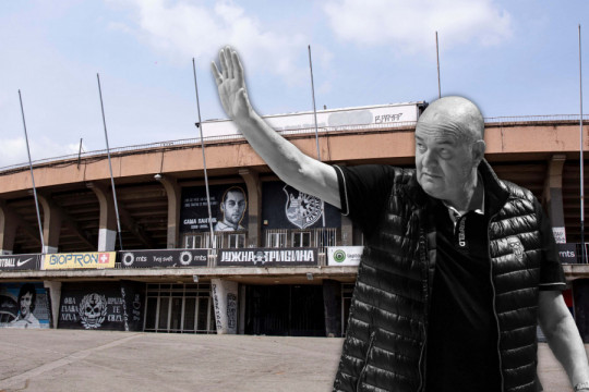 REKA SUZA ĆE TEĆI HUMSKOM ZBOG VUJOŠEVIĆA: Partizan otvara knjigu žalosti