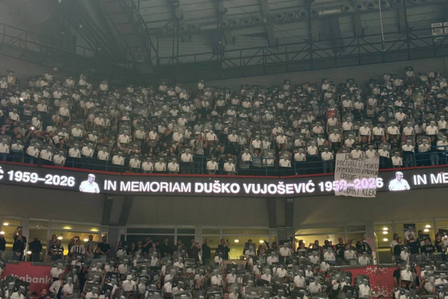 EMOTIVNE SCENE OBILAZE EVROPU: Evroliga se oglasila o meču Partizan - Žalgiris i odala počast Vujoševiću