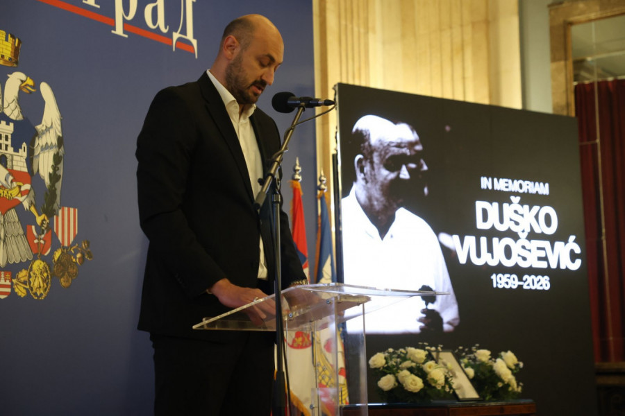 KRSTIĆ SE OPROSTIO OD VUJOŠEVIĆA! Evo kako je bivši kapiten Partizana govorio na potresnoj komemoraciji!