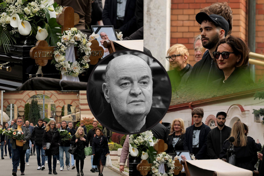 SAHRANA DUŠKA VUJOŠEVIĆA: Suze teku Novim grobljem, naroda je sve više i više! (FOTO, VIDEO)
