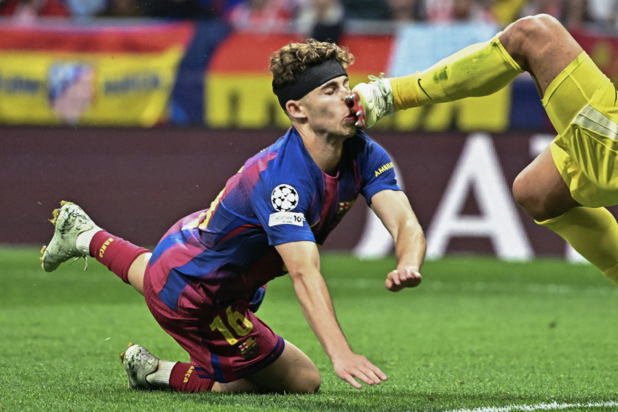 UŽASNE SCENE U MADRIDU: Fermin Lopez doživeo stravičan udarac protiv Atletika