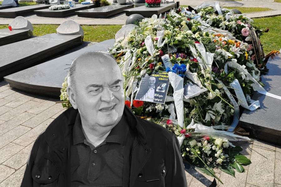 SVE VELIKAN DO VELIKANA: Pogledajte među kakvim znamenitim ličnostima je sahranjen Duško Vujošević (FOTO, VIDEO)
