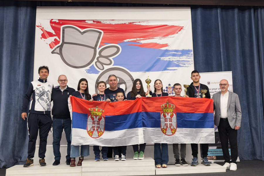 SREBRO I TRI BRONZE ZA SRBIJU