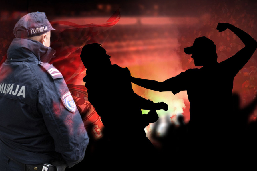 LETELO DRVLJE I KAMENJE: Potpuni haos - tuča navijača prekinula meč u borbi za titulu! (VIDEO)