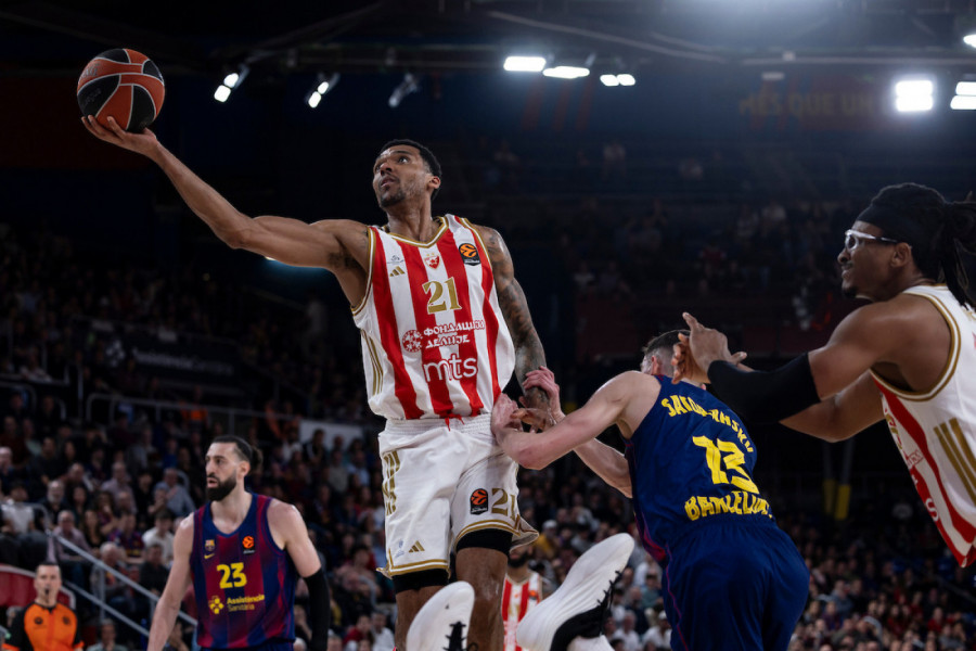 ASVEL POŽELEO DOBRODOŠLICU, A ZVEZDA... Ovako su se crveno-beli oprostili od Bolomboja (FOTO)