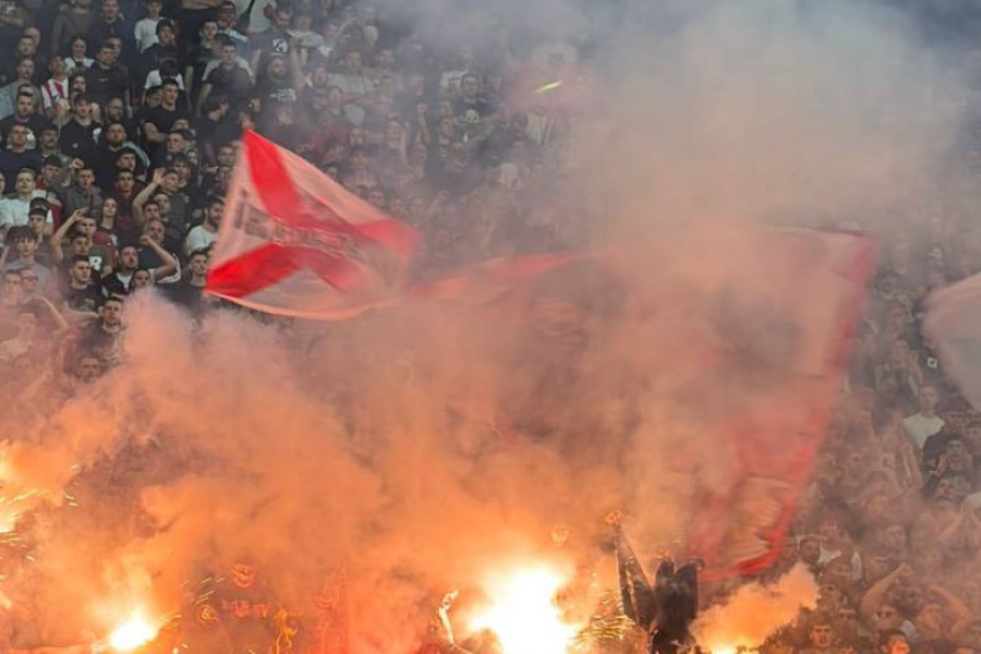 HRVATSKE ZASTAVE NA MARAKANI! Delije šokirale na derbiju s Partizanom (FOTO)