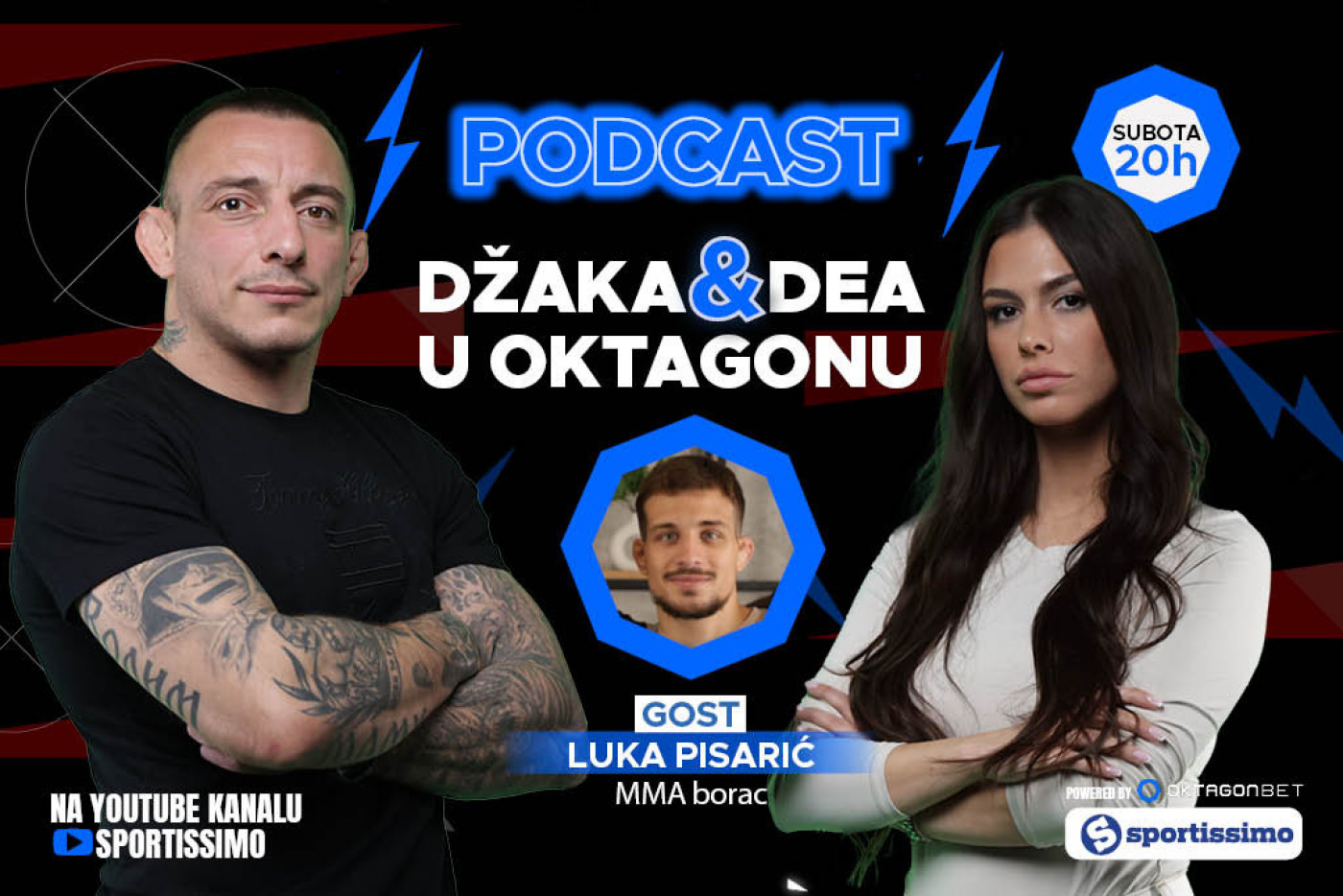 Podcast Džaka&Dea u Oktagonu /#43/ Luka Pisarić