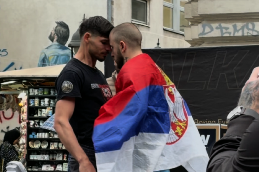 FRKA USRED BEOGRADA! Srbin i Hrvat se hvatali za guše ispred Rajićeve! (VIDEO)