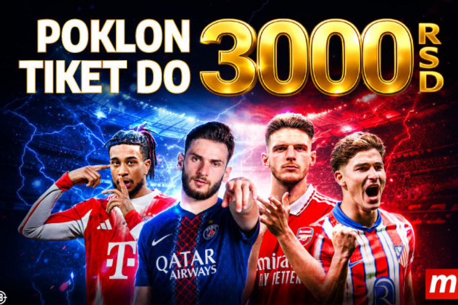 Igraj Ligu šampiona bez stresa – poklon tiket te čeka!