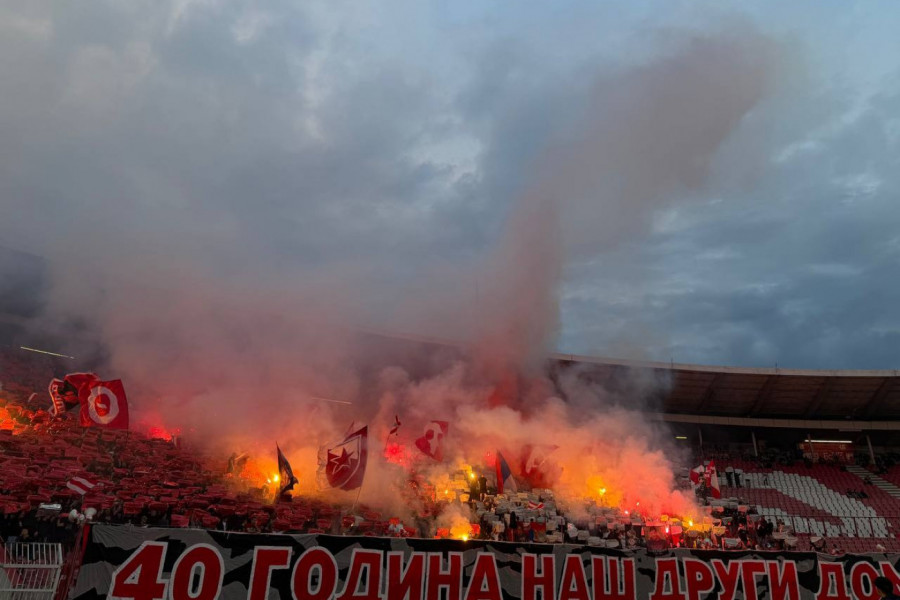 FOTOGRAFIJA ZA PAMĆENJE: Navijači Olimpijakosa će dugo pamtiti ovu poruku delija (FOTO, VIDEO)