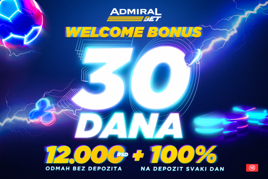 POKRENITE BESPLATNU ZABAVU UZ 100% BONUSA TOKOM CELOG MESECA
