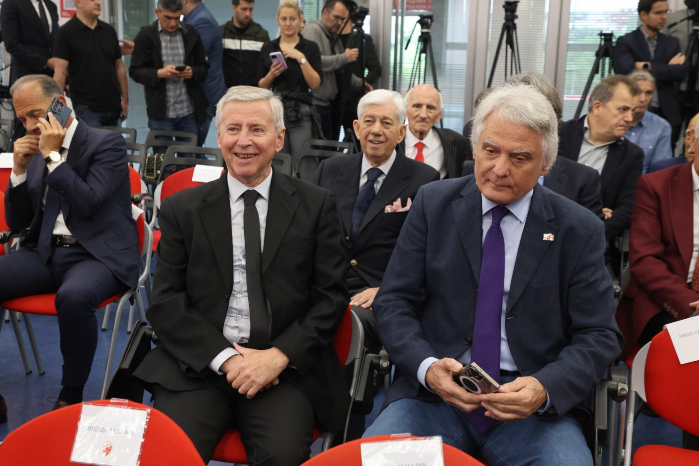 Dule Savić i Pižon stigli na komemoraciju Cveletu