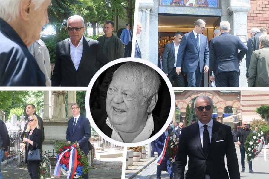 SAHRANA VLADIMIRA CVETKOVIĆA! Srbija se oprašta od sportskog velikana, stigao i predsednik Vučić (FOTO)
