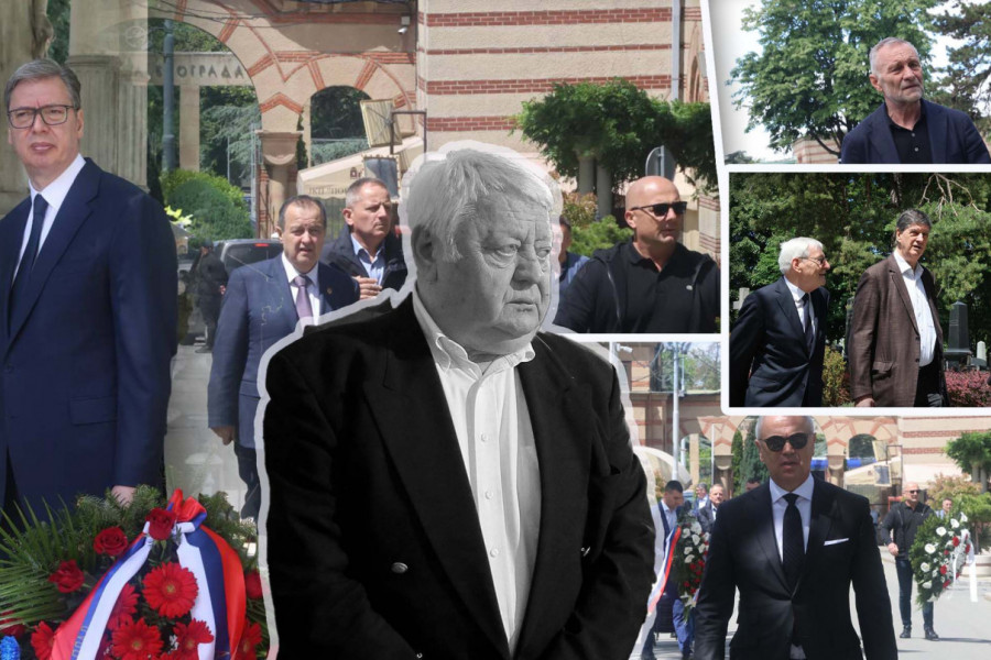 SVE BITNIJI OD BITNIJEG! Evo ko je sve došao na Cveletovu sahranu - legende se ređaju kao na traci! (FOTO, VIDEO)