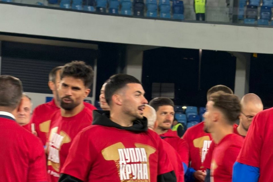 GOVORI VIŠE OD 1000 REČI: Radonjić se oglašavao iz Loznice - moćnom porukom proslavio osvajanje Kupa (FOTO)