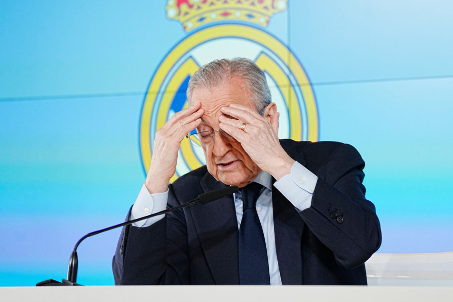 TOTALNI HAOS U MADRIDU! Navijač doneo transparent, Perez nametnuo diktaturu (VIDEO)