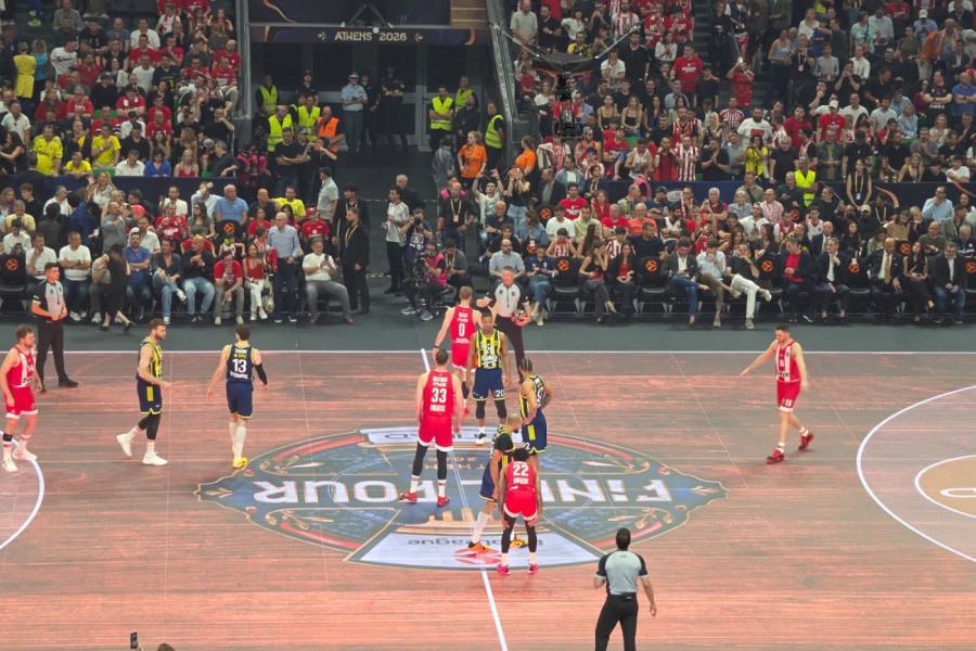 KREĆE SPEKTAKL: Sve je spremno za početak fajnal-fora Evrolige u Atini - prvi na redu su Olimpijakos i Fenerbahče!