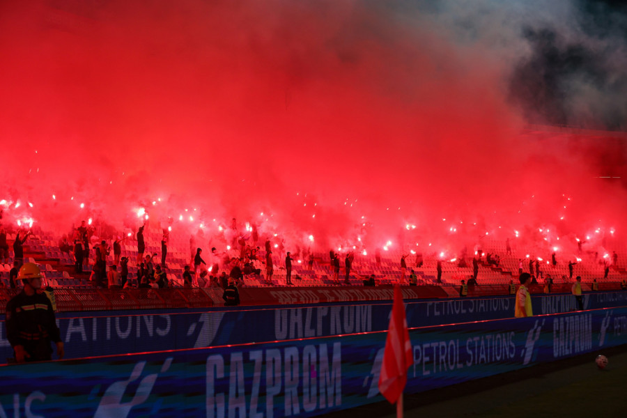 "GORI" MARAKANA: Pogledajte slavlje delija i fudbalera Crvene zvezde! (VIDEO)