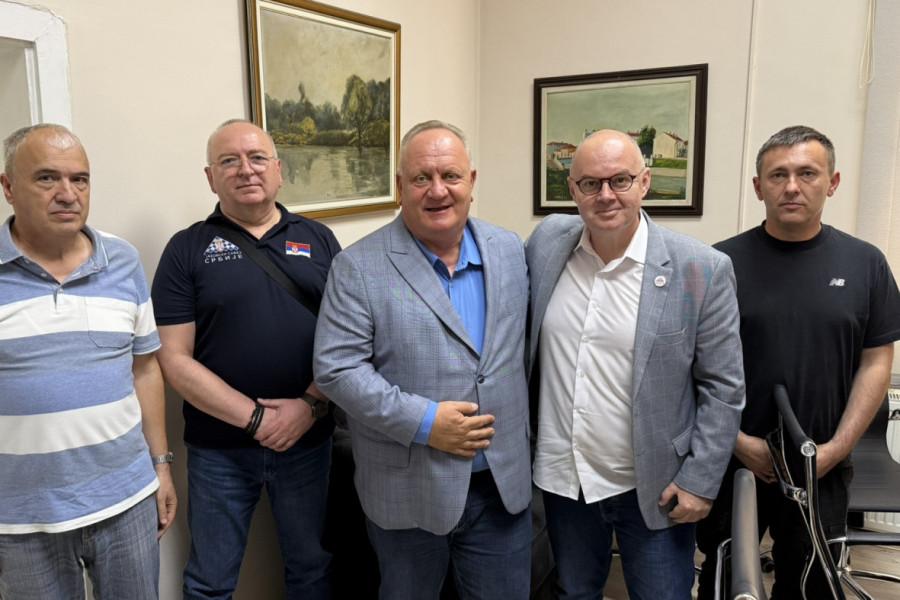 DELEGACIJA ŠAHOVSKOG SAVEZA U LESKOVCU: Razgovori o razvoju sporta i pokretanju novog turnira