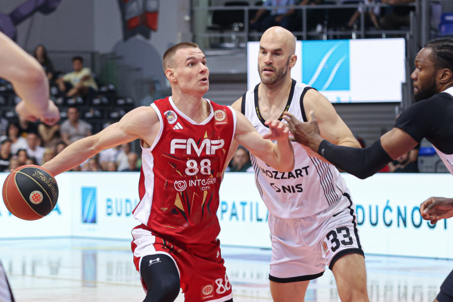 PARTIZAN BEZ REŠENJA U TREĆOJ ČETVRTINI: FMP došao do najveće prednosti na meču!