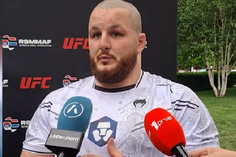 „NEĆE BITI GREPLINGA, NEGO ĆE SEVATI BOMBE“: Jovan Leka najavio rat na UFC spektaklu u Beogradu (VIDEO)