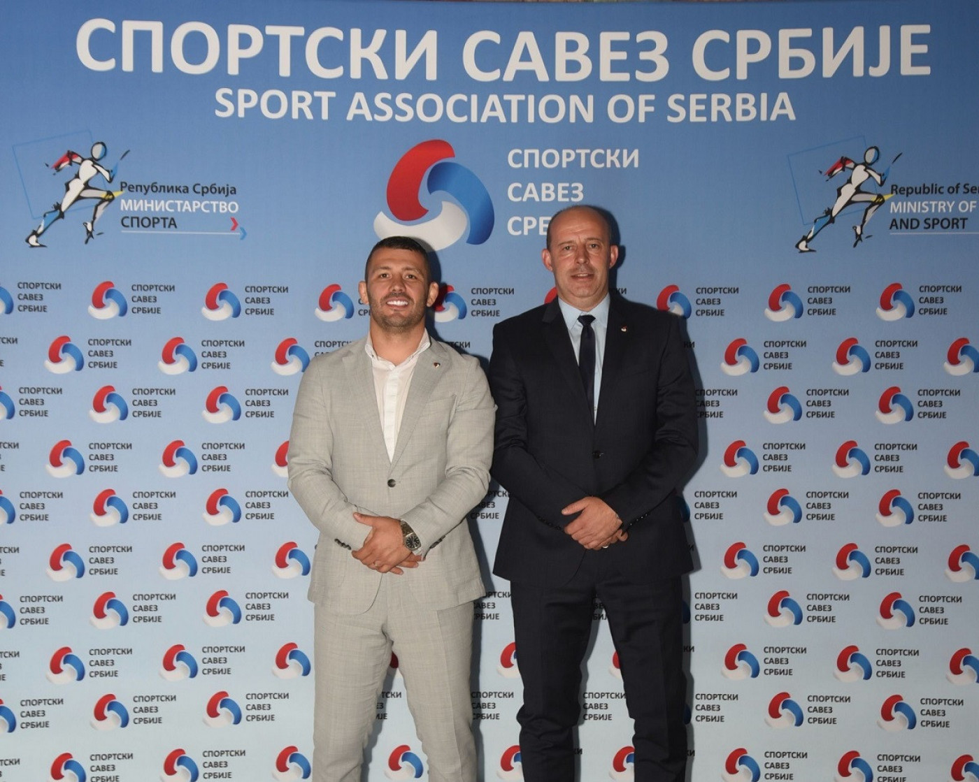 Davor Štefanek na dodeli Majskih nagrada