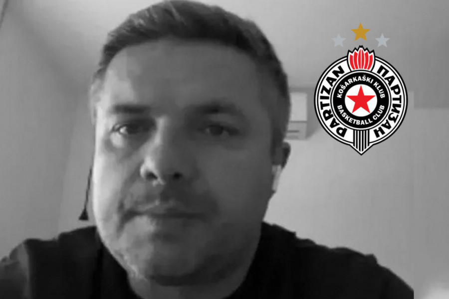 LJUBITELJI KOŠARKE ZAVIJENI U CRNO: Oglasio se KK Partizan zbog smrti Edina Avdića