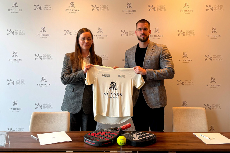 FIP GOLD BEOGRAD DOBIJA PRESTIŽNOG PARTNERA! Hotel St. Regis Beograd uz Padel savez Srbije