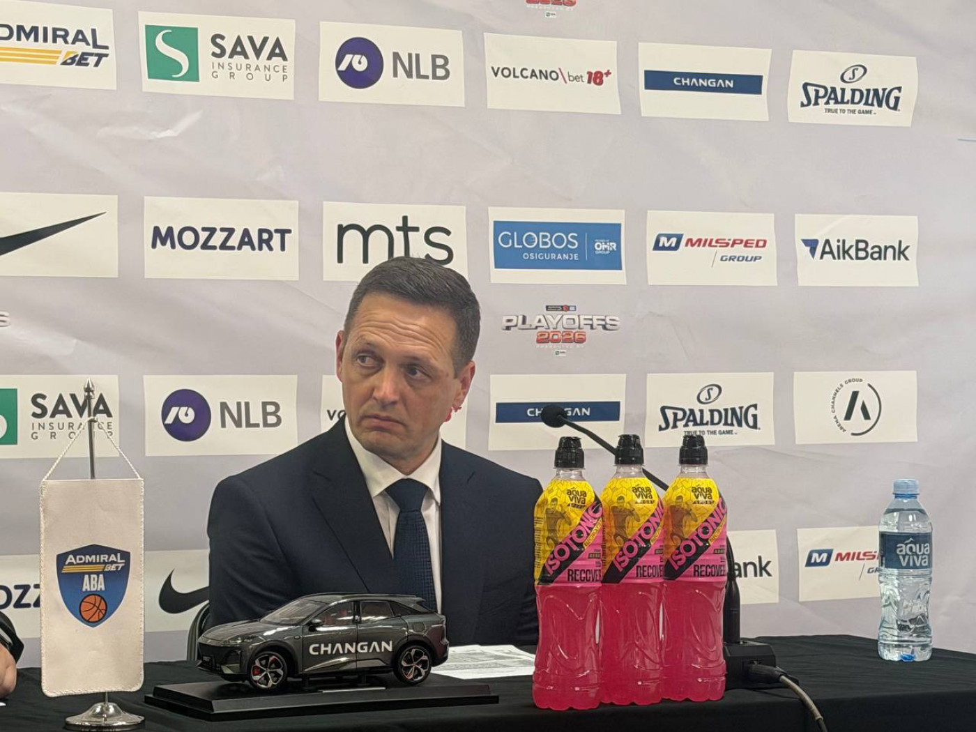Trener Dubaija Aleksandar Sekulić nakon poraza od Partizana u finalnoj seriji ABA lige