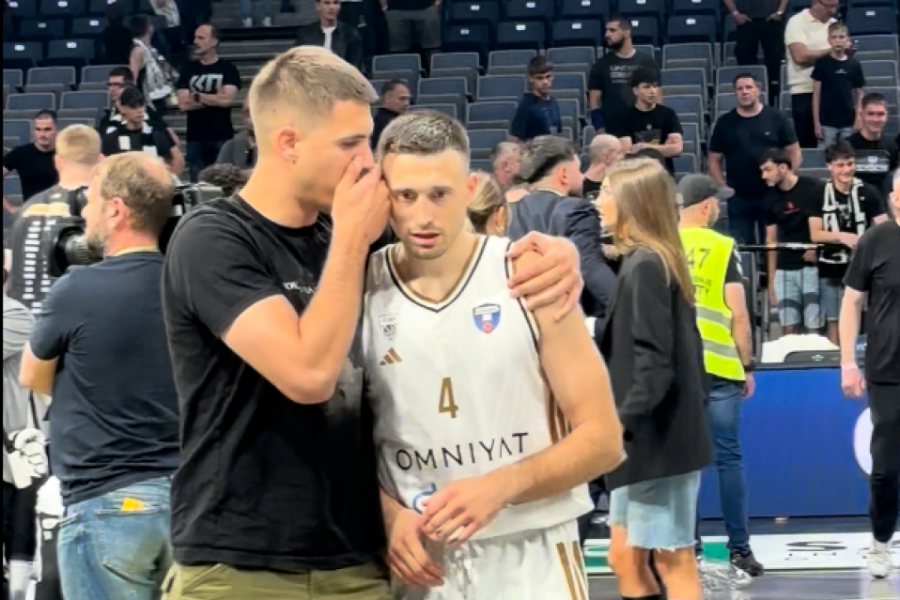 ŠTA LI MU JE REKAO: Aleksa Avramović srušio snove grobara, pa mu je prišao Vanja Marinković! (VIDEO)