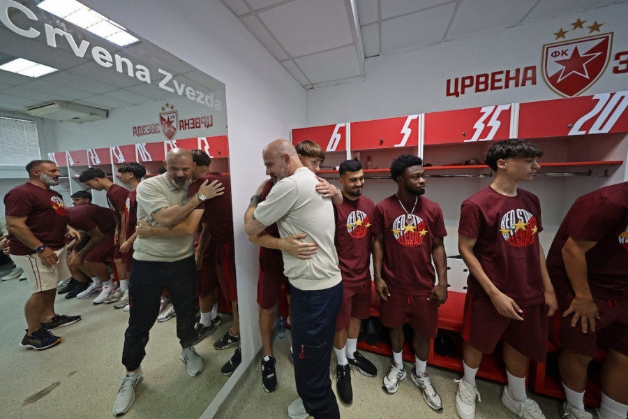 ZVEZDA NAPUSTILA SRBIJU: Stanković poveo igrače u hladnije krajeve