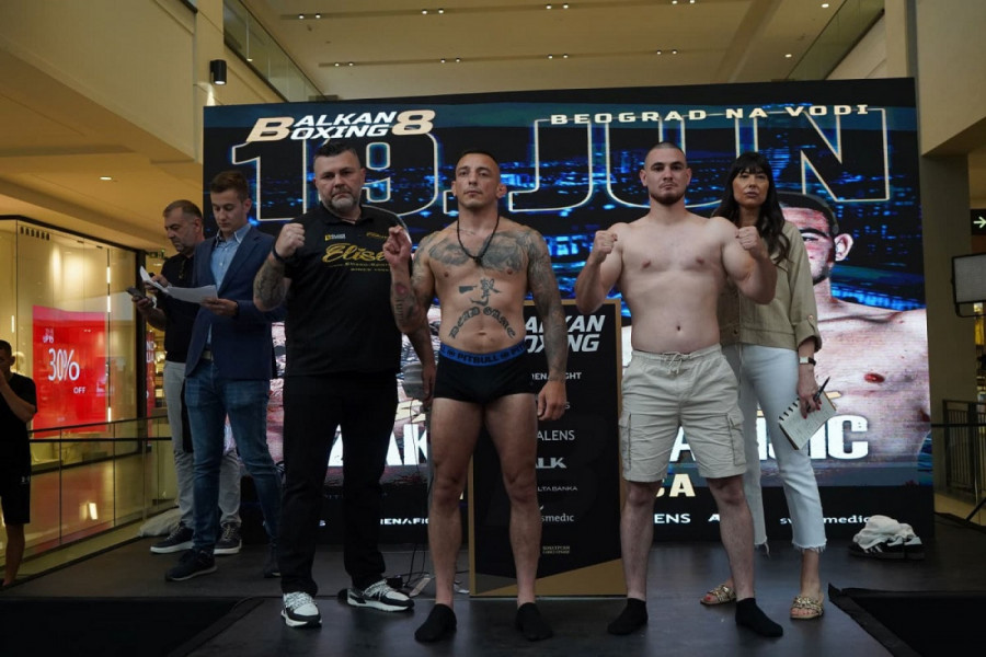 „MALO SAM UPLAŠEN, NE ZNAM ŠTA ME ČEKA SUTRA!“ Dušan Džakić izneo utiske nakon „fejs ofa“ pred Balkan Boxing 8