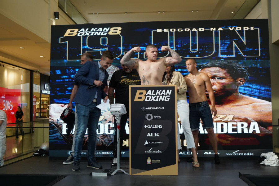 ODRŽANO MERENJE PRED BALKAN BOXING 8: Neočekivan potez Džakića, Bakočević dobio novog rivala! (VIDEO)