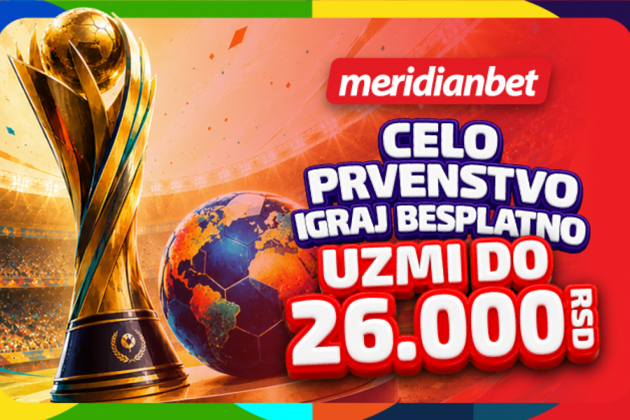 PRVENSTVO JE VEĆ U TOKU, A TI JOŠ ČEKAŠ? Uzmi 26.000 RSD i otputuj u zemlju novog SVETSKOG ŠAMPIONA!