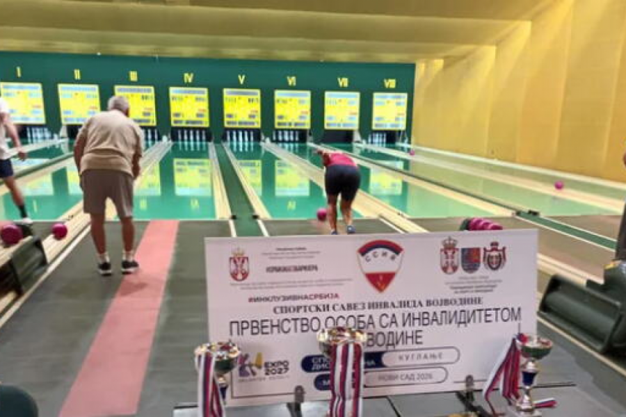 VELIKO INTERESOVANJE: Održano Pokrajinsko prvenstvo osoba sa invaliditetom u kuglanju!