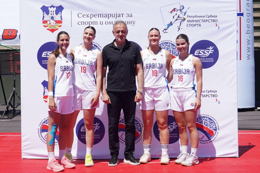 SRBIJA - ZEMLJA KOŠARKE! Osvojili smo dve medalje na Evropskom prvenstvu u basketu za srednjoškolce u Beogradu