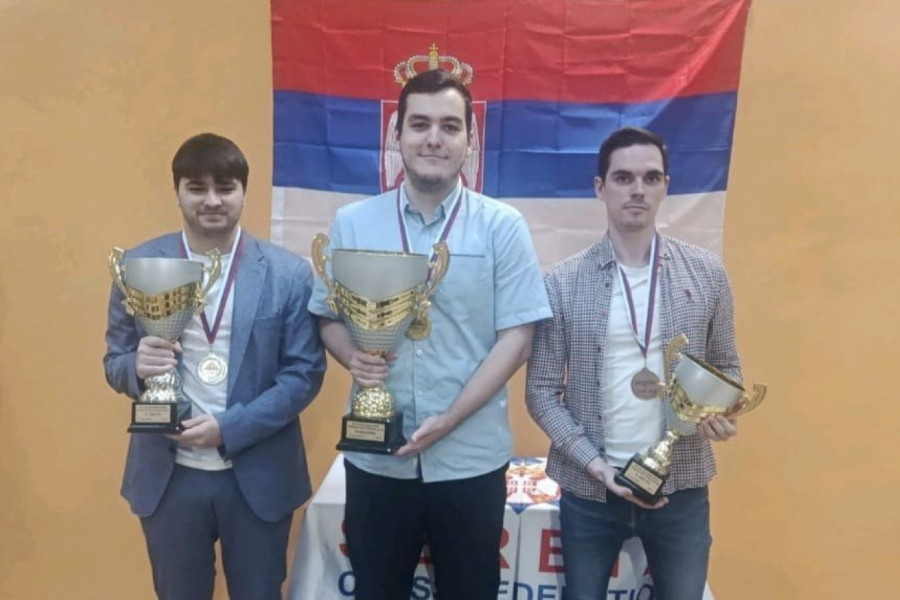 Bojan Maksimović šampion Srbije u šahu