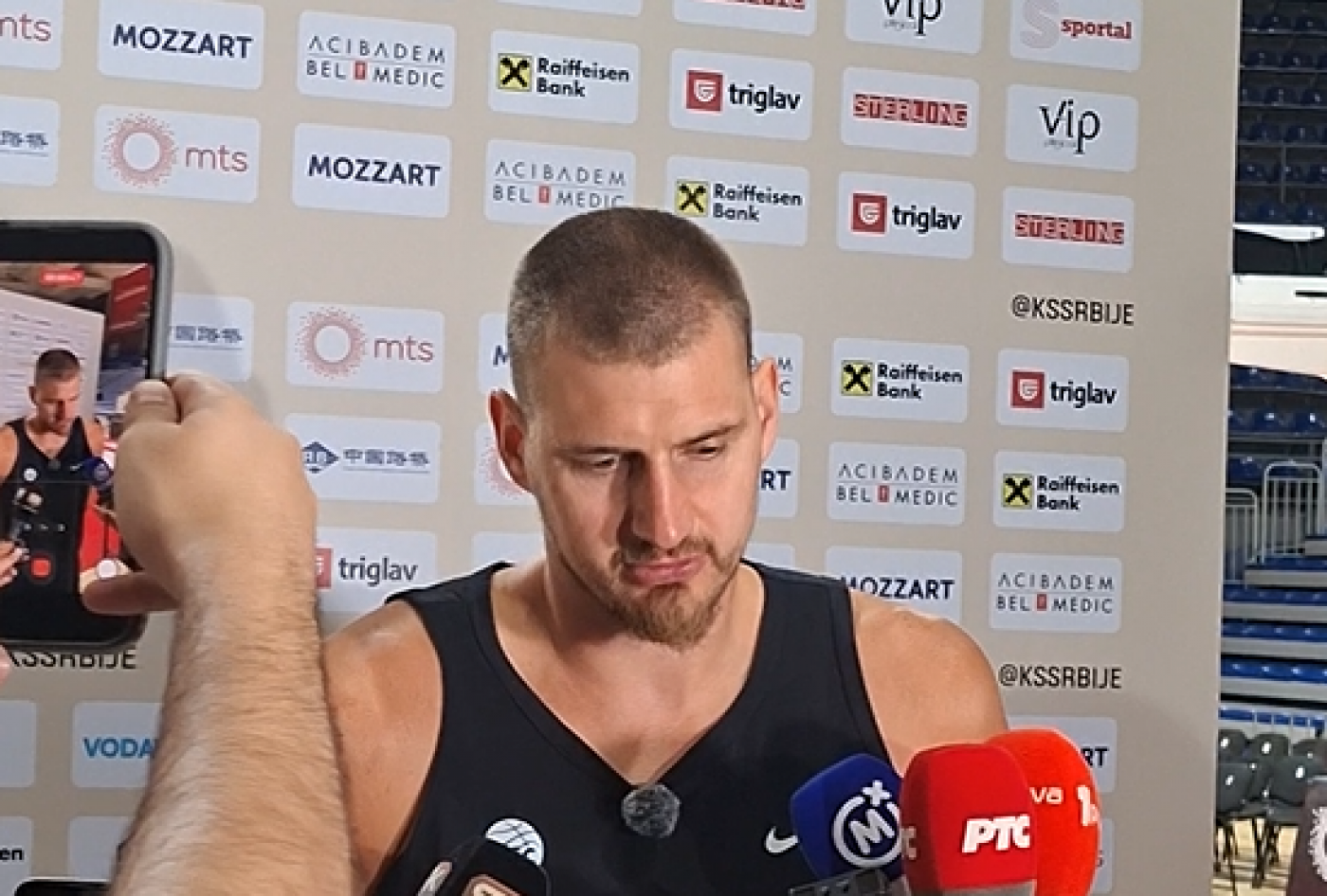 Nikola Jokić govorio o gabaritima igrača pred meč sa Bosnom