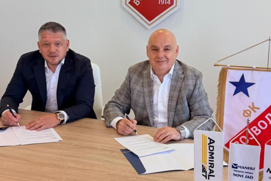 Pred evropski izazov i sezonu velikih ambicija: AdmiralBet postao generalni sponzor FK Vojvodina